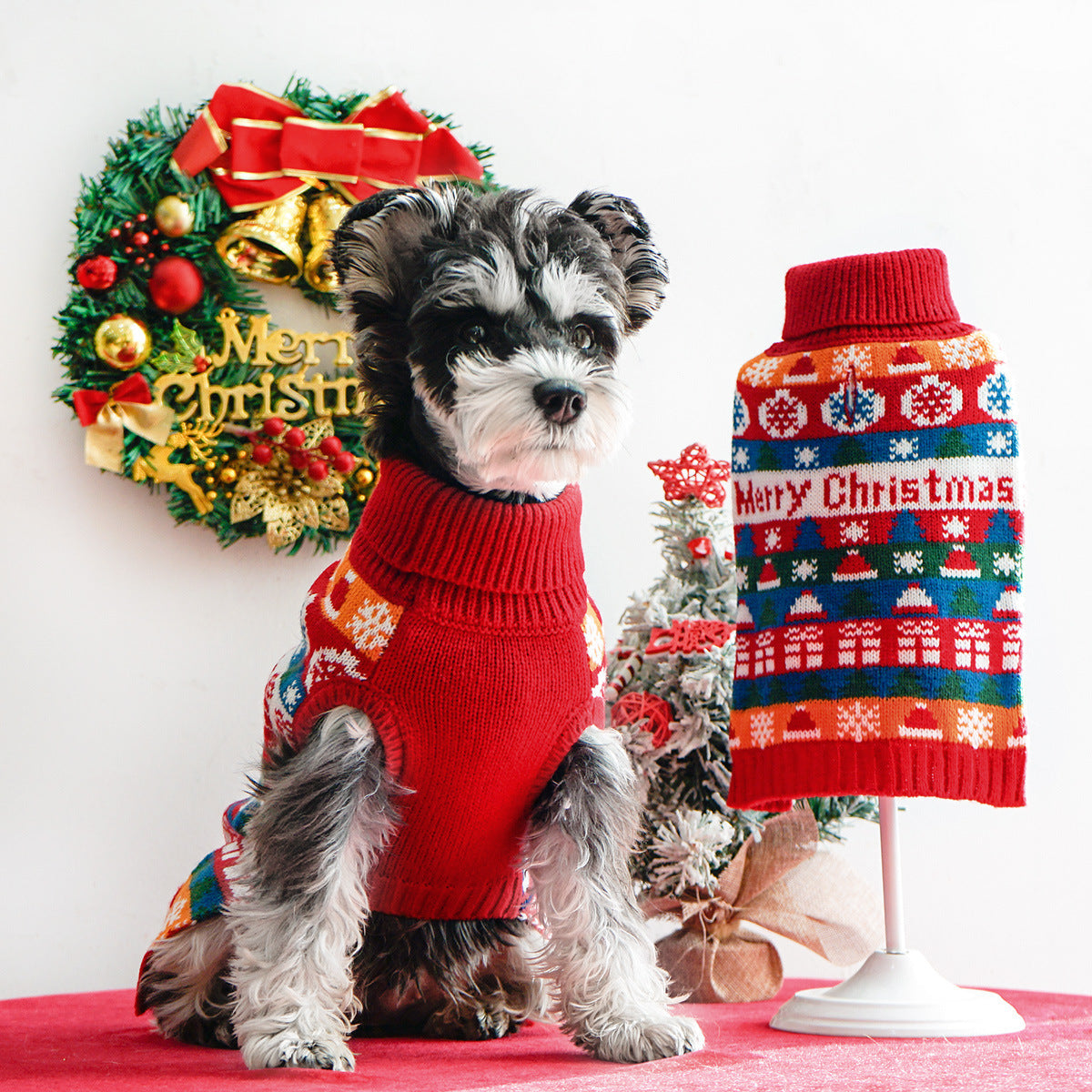 Santa Paws Holiday Dog Sweater