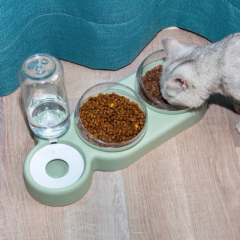 Raised Food and Water Feeder Station