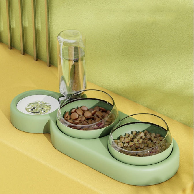 Raised Food and Water Feeder Station
