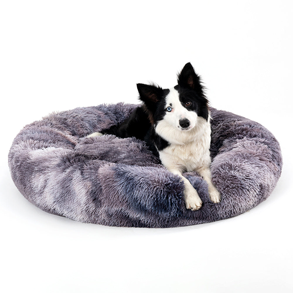 Warm Plush Calming Pet Bed