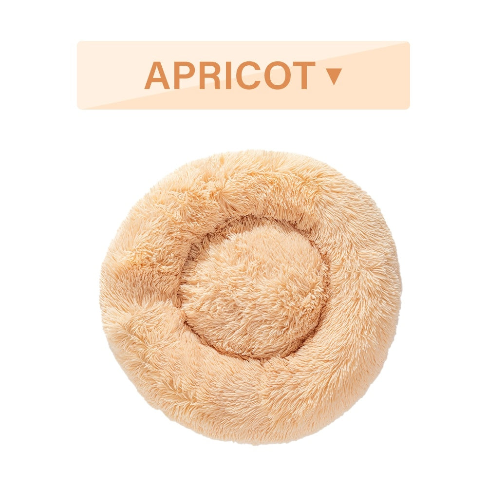 Warm Plush Calming Pet Bed