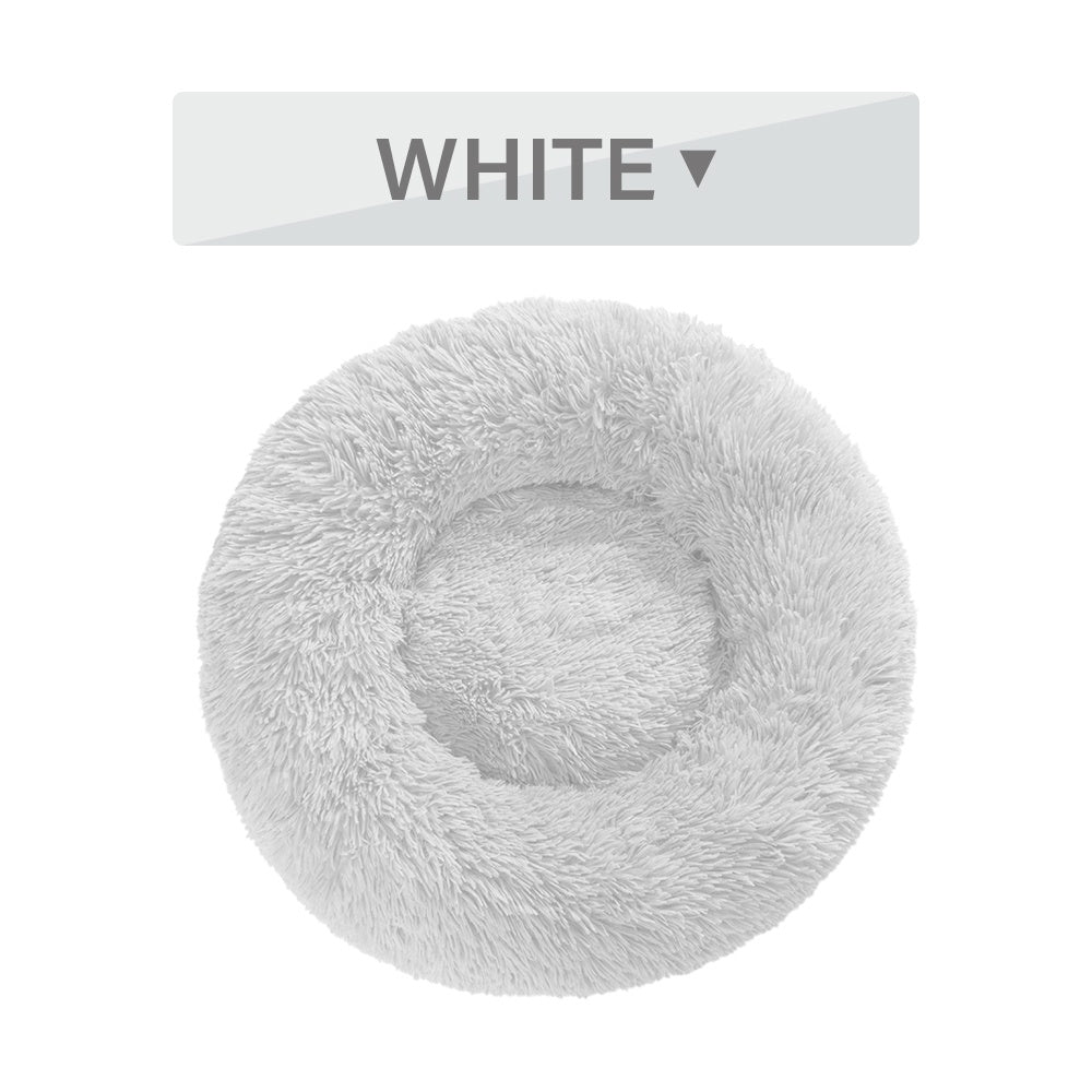 Warm Plush Calming Pet Bed