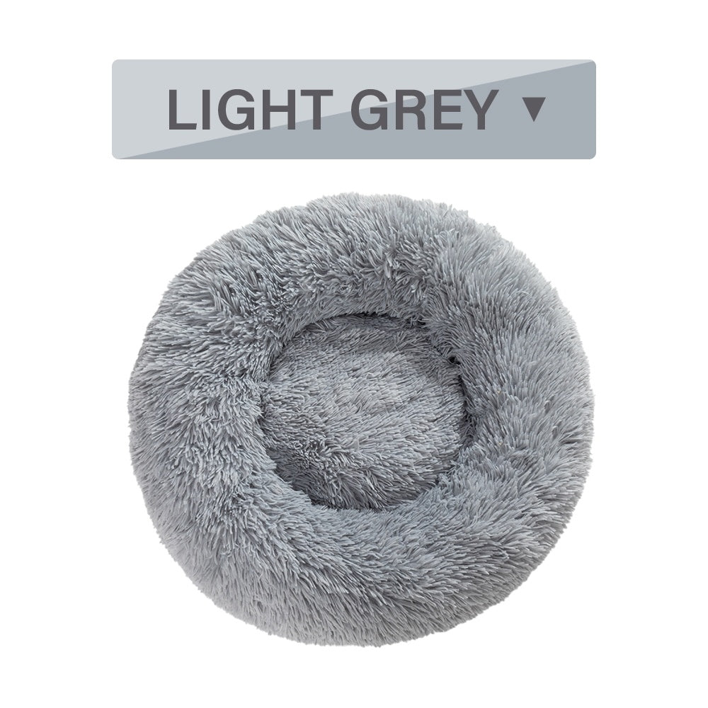 Warm Plush Calming Pet Bed
