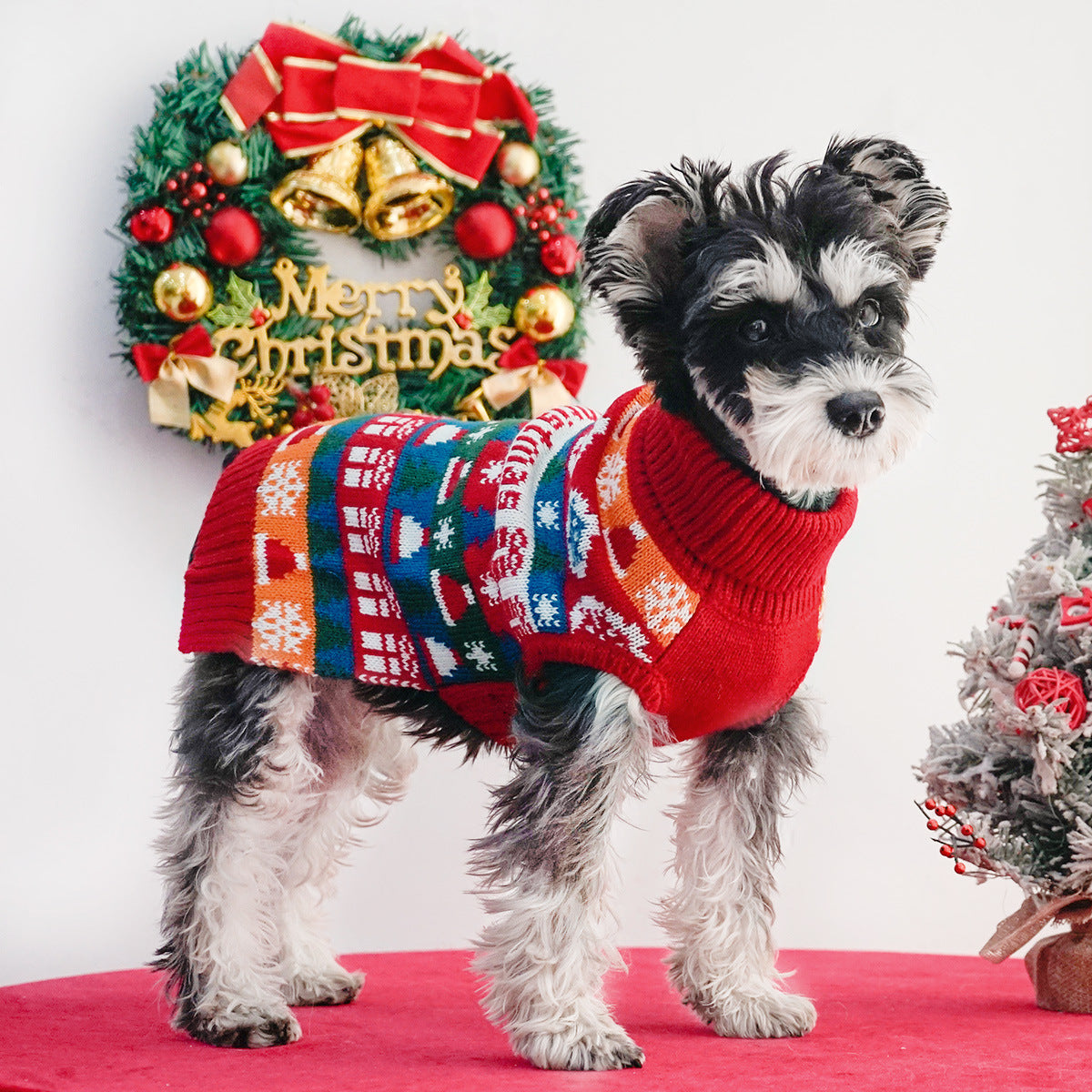 Santa Paws Holiday Dog Sweater