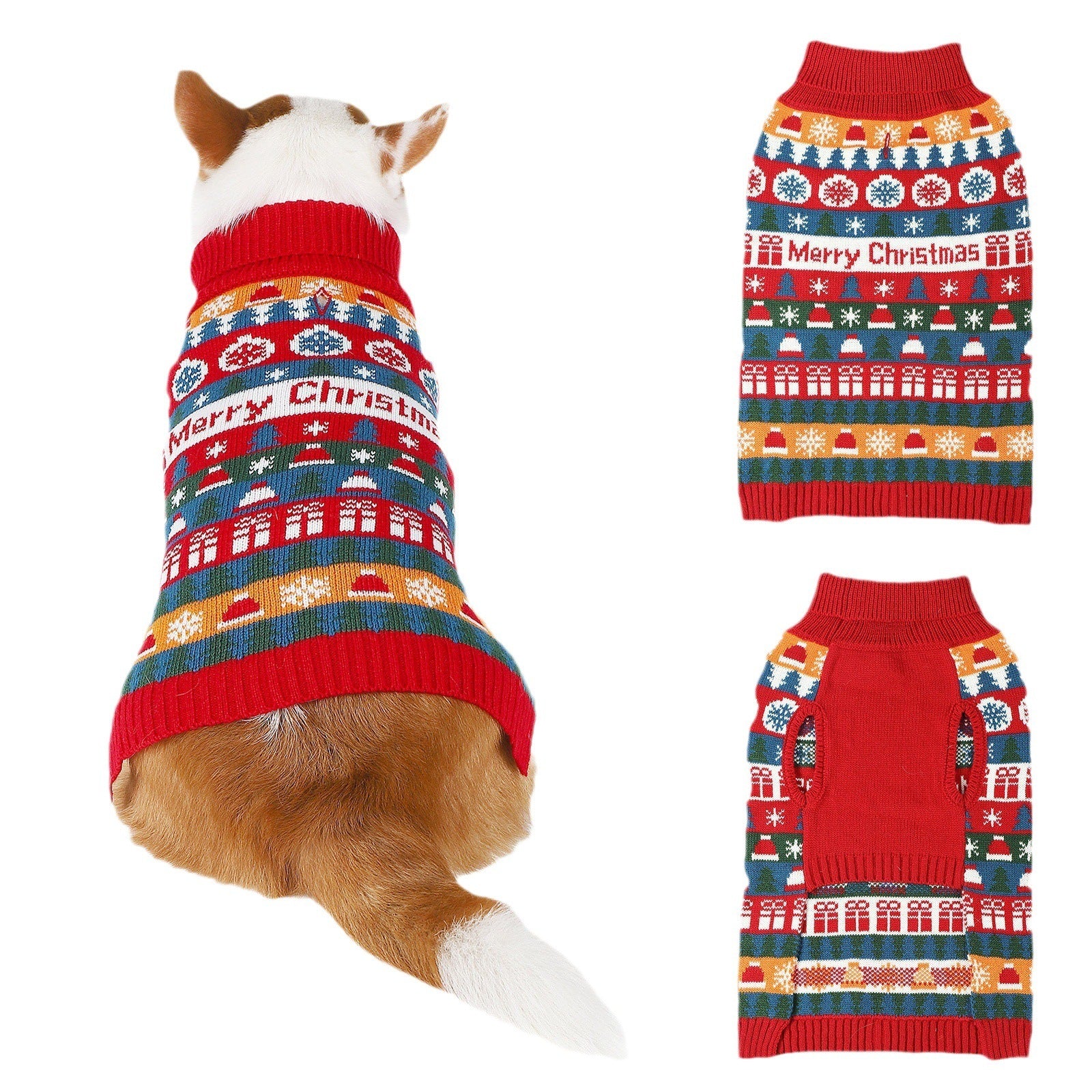 Santa Paws Holiday Dog Sweater