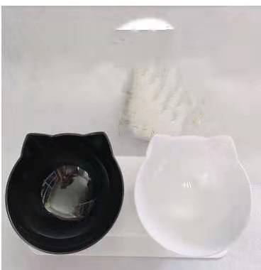 Raised Double Cat Bowl Feeder